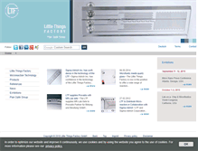 Tablet Screenshot of ltf-gmbh.com